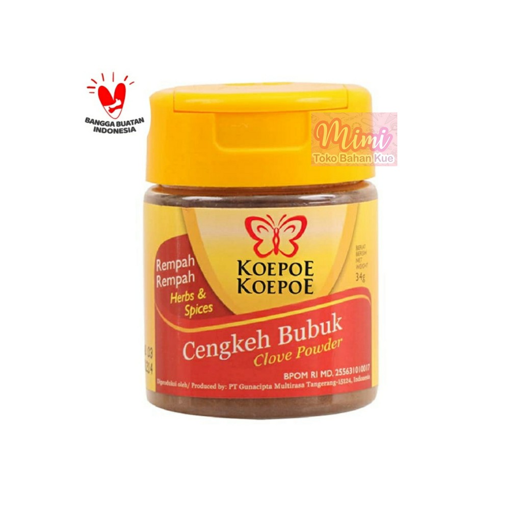 

Koepoe Cengkeh Bubuk 34gr Clove