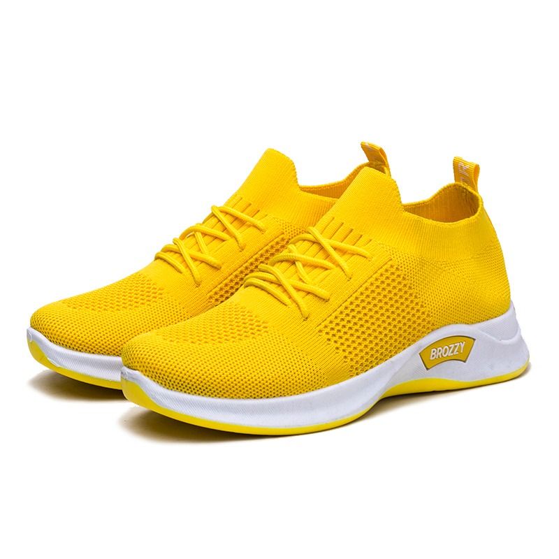 Brozzy Sepatu Wanita Original  D12 / D13 COD Gratis Ongkir Brozzy Import Sneakers Wanita Running Olahraga Senam cewek  Joging-5