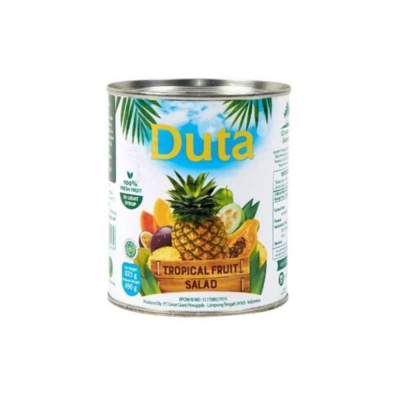 duta tropical fruit 825 gr/buah buahan kaleng
