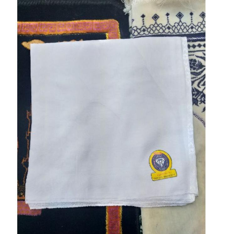 GROSIR Sorban Almas Arafat Putih Polos