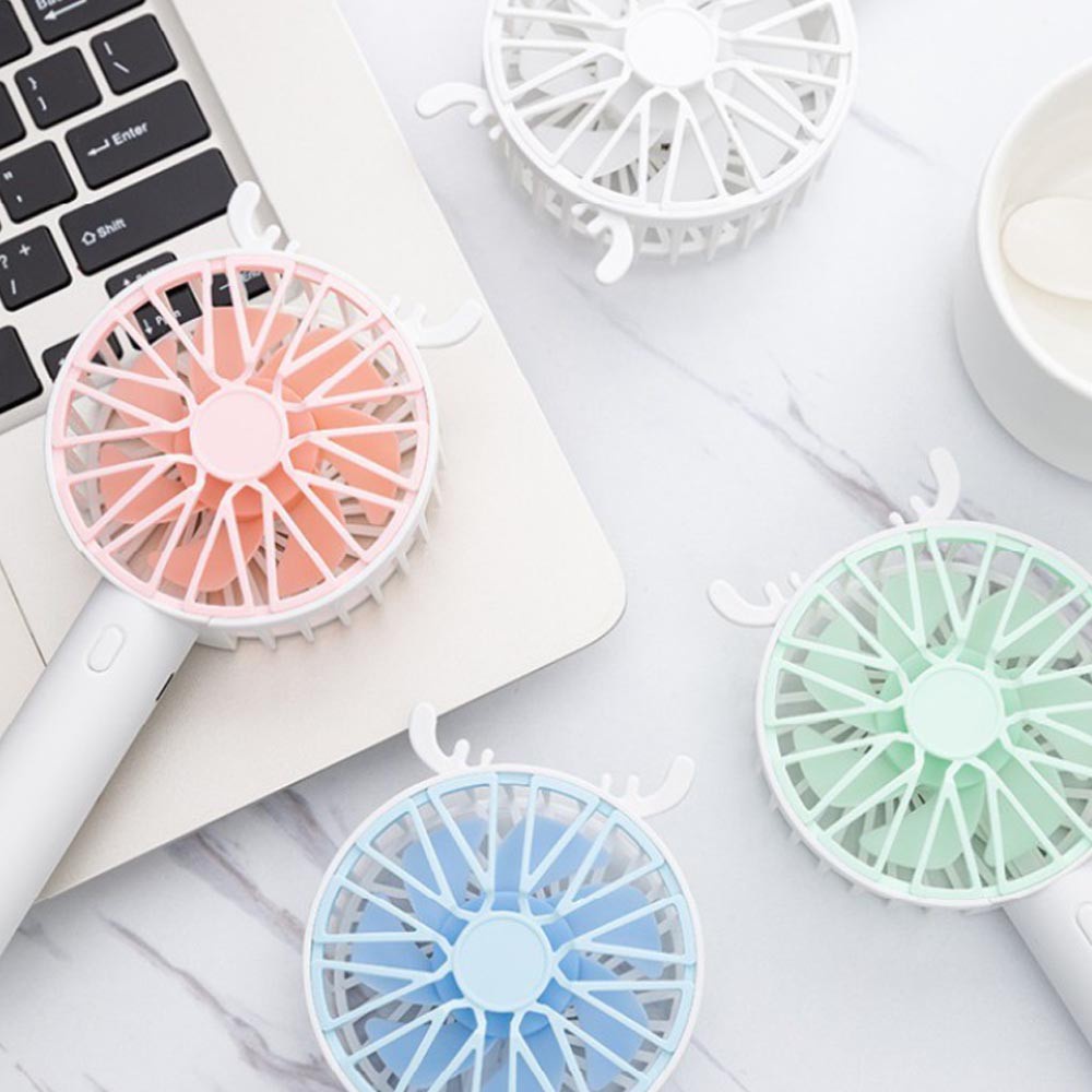 Kipas Angin Portable Mini Fan Terbaru Ada Holder HP / Mini Fan Usb