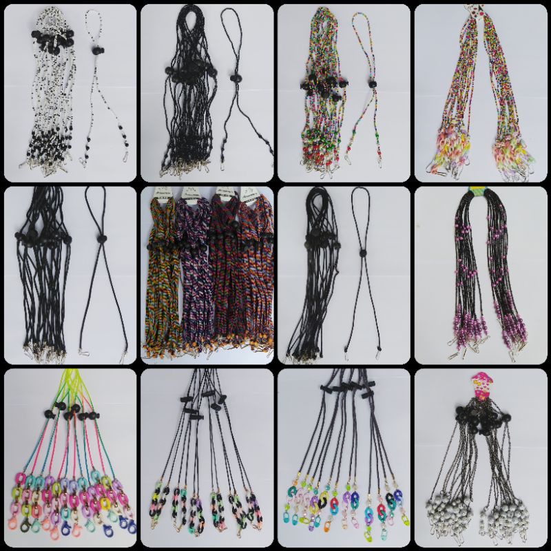 Strap Masker Kalung Masker Tali Motif Rantai Harga Grosir