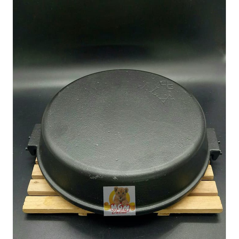 Iron Cast Hotplate Kangung Hotplate 22CM Besi Cor SUPER TEBAL 22CM