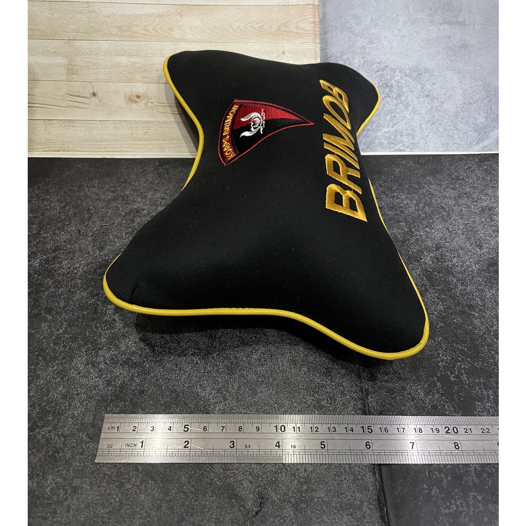 Bantal Mobil Brimob Hitam - Bantal Mobil - Bantal Kepala Brimob