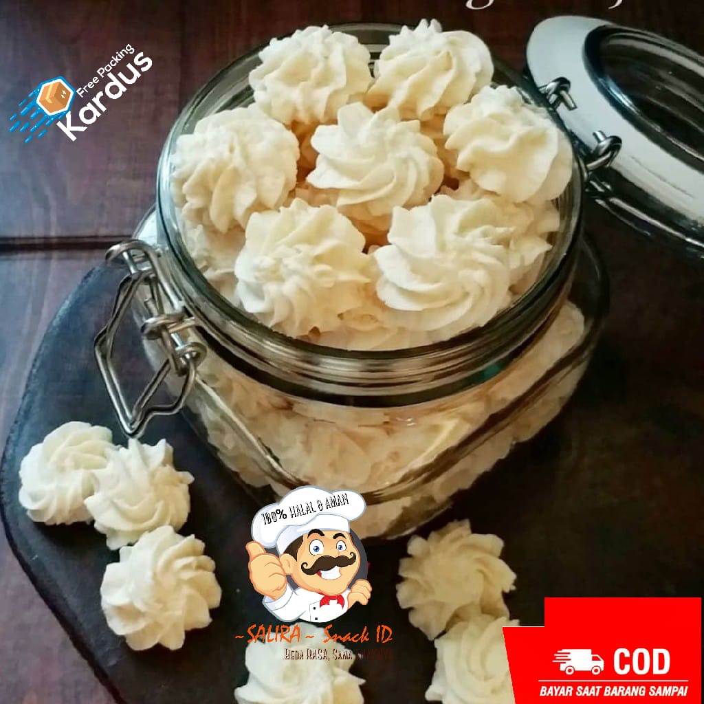 Aneka Kue Sagu Keju Khas Lebaran | Kue Lebaran - Salira Snack jajanan jadul makanan ringan snack kil