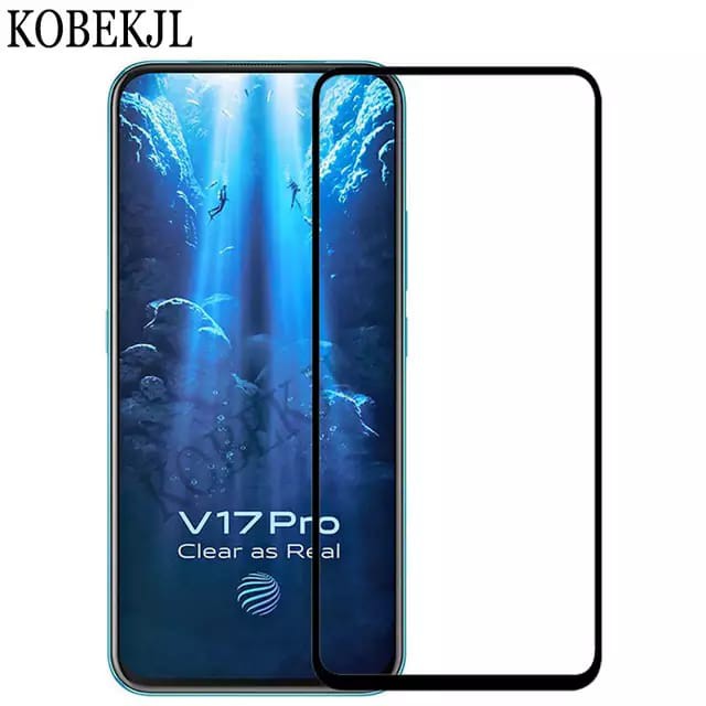 Vivo V17 Pro Tempered Glass 5D Full Cover Full Lem