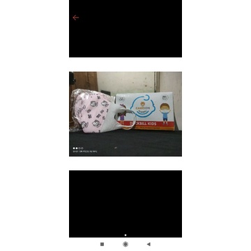 careion duckbill hello kity, kf94 anak motif pesawat isi 20pcs.