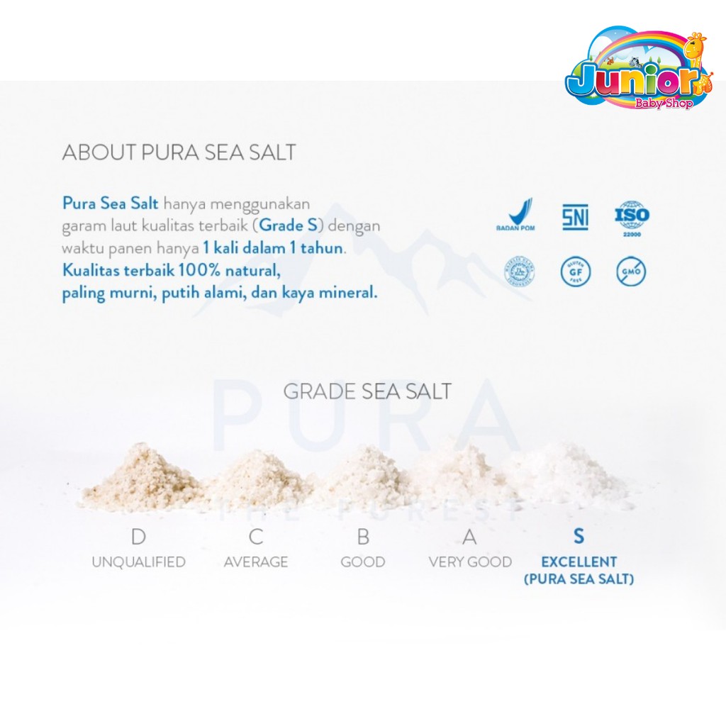 Pura Sea Salt Coarse 300gr