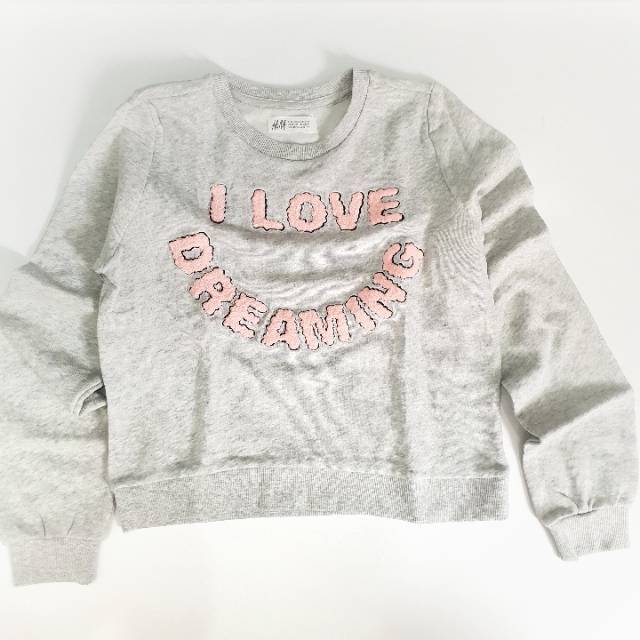 Sweater Anak Perempuan I Love Dreaming