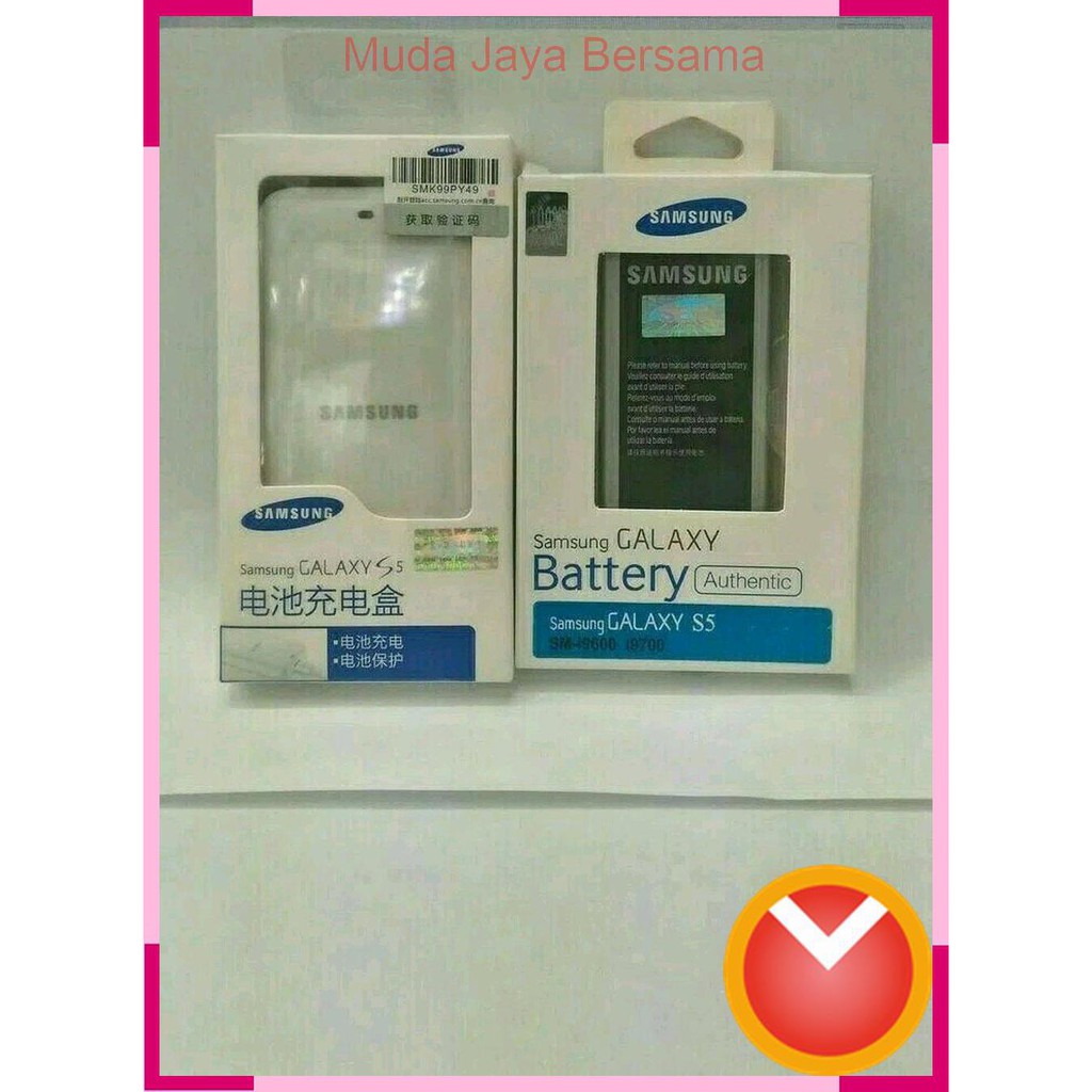 BATERAI PLUS DEKSTOP SAMSUNG GALAXY S5 ORIGINAL BATERAI