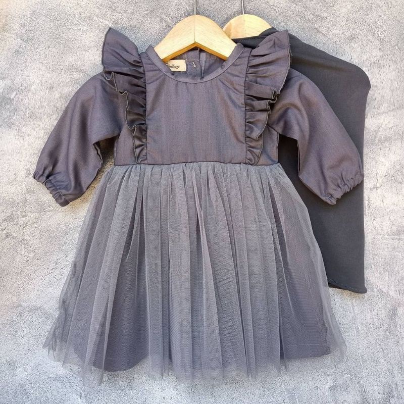 Baju Bayi MOANA - gamis anak dress baby gaun pesta lebaran