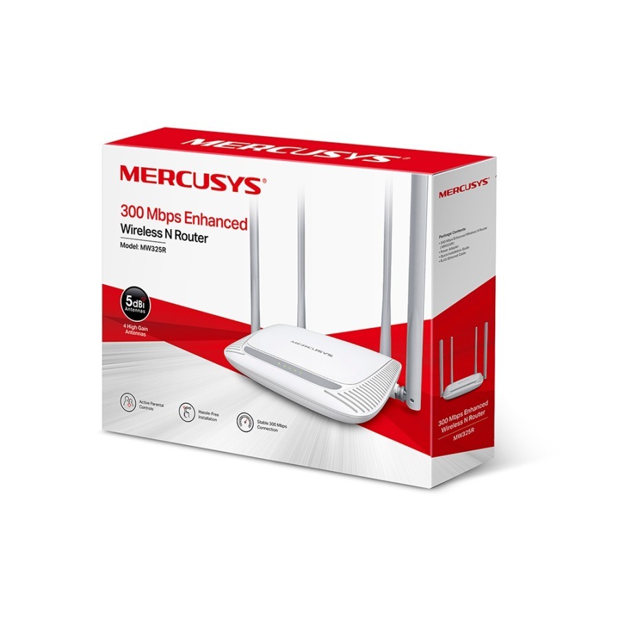 Mercusys MW325R 300Mbps | Enhanced Wireless N Router - Original Garansi Resmi