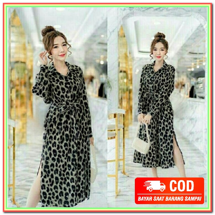 Tunik Remaja Model Terbaru Kekinian 2021 / Baju Wanita Murah / Im QY281 Tunik Bigsize There Cream [