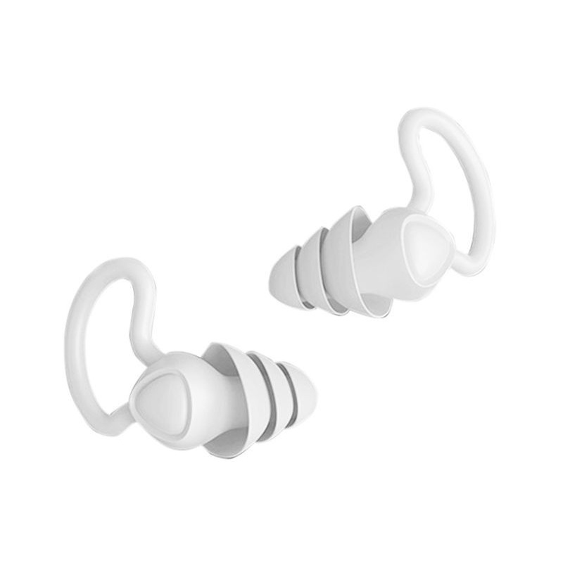 CRE  1Pair Noise Cancelling Earplugs Waterproof Diving Sleeping Anti-Noise Ear Plug