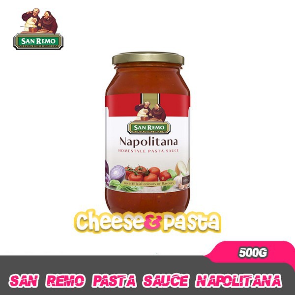 

San Remo Pasta Sauce Napolitana 500 Gr