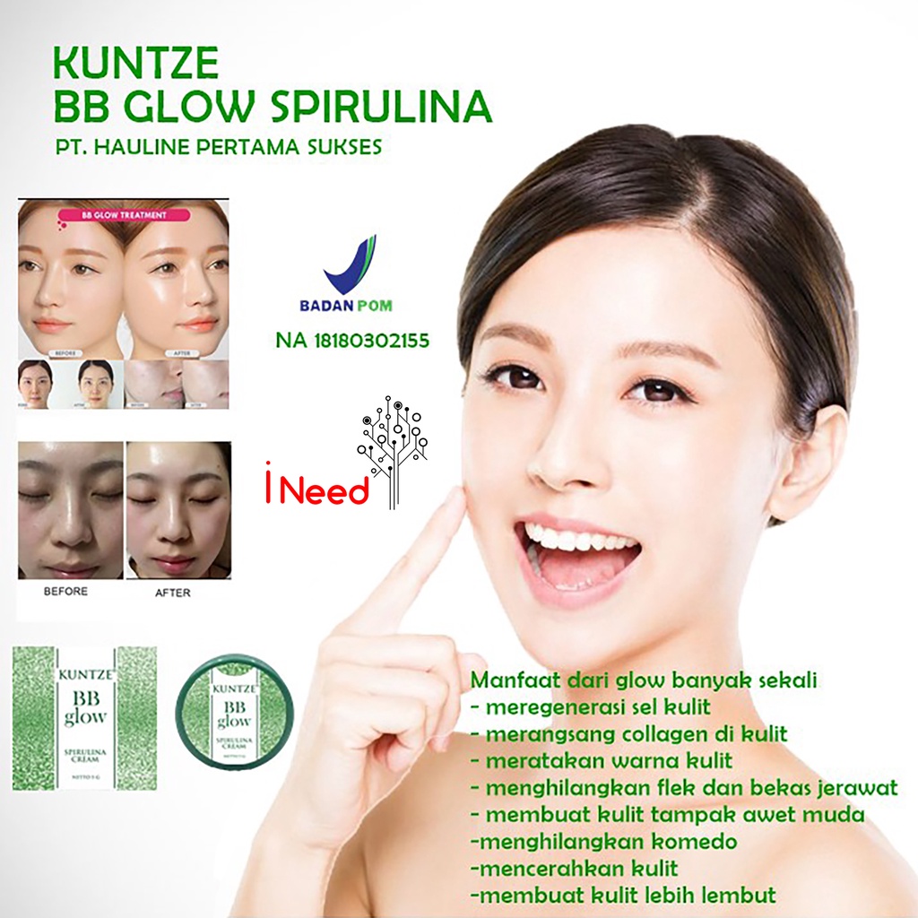 (INEED) KUNTZE BB glow Spirulina cream