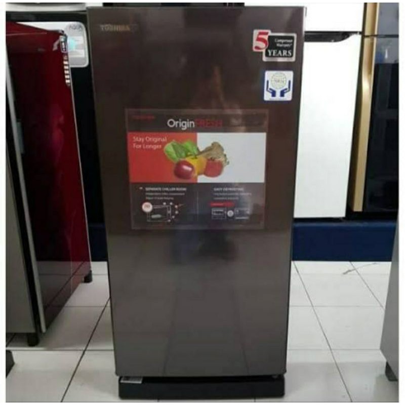TOSHIBA LEMARI ES 1 PT 185L GR-RD 235CC DMF