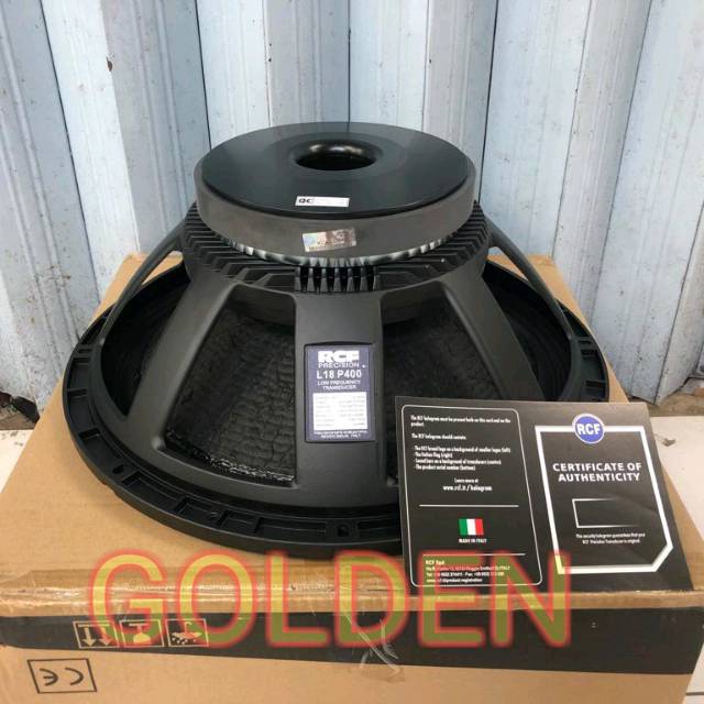 harga speaker rcf 18 inch p400