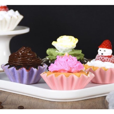 Cup Paper Cupcake 50pcs Muffin Kertas Cup Cake Cetakan Kue Cake 03