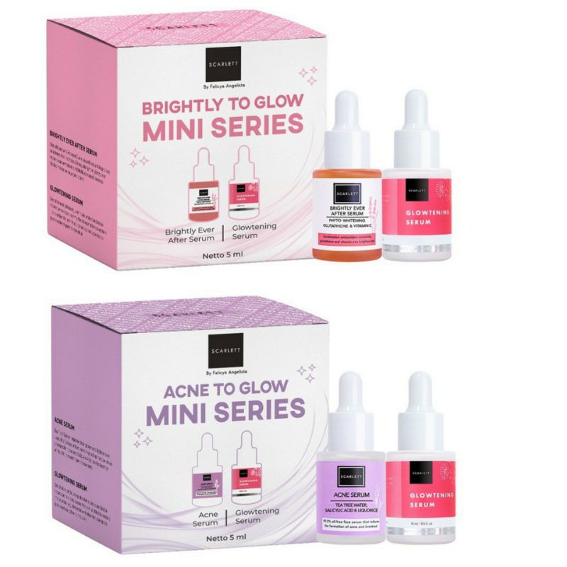[SCARLETT][FREE GIFT]SERUM SCARLETT MINI SERIES | ACNE SERUM | BRYGHLY SERUM |SERUM WHITENING