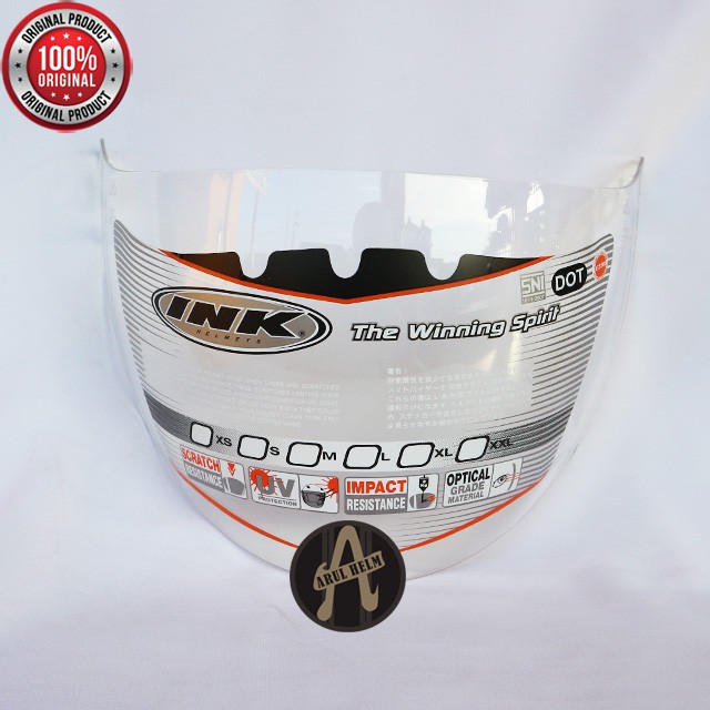 KACA HELM INK CENTRO PUTIH ORIGINAL