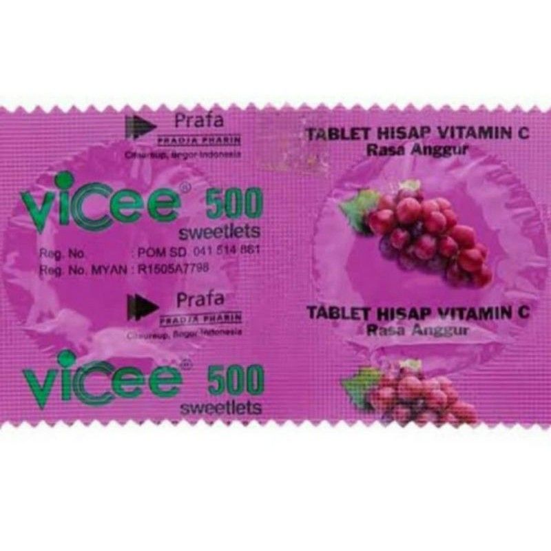VICee 500mg Anggur/ Vitamin C / Vitamin C 500mg