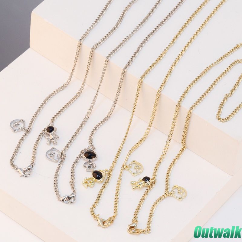 Mask Chain Fashion Planet Astronaut Glasses Chain Mask Extender  Mask Chain Mask Hanging Rope -OW-