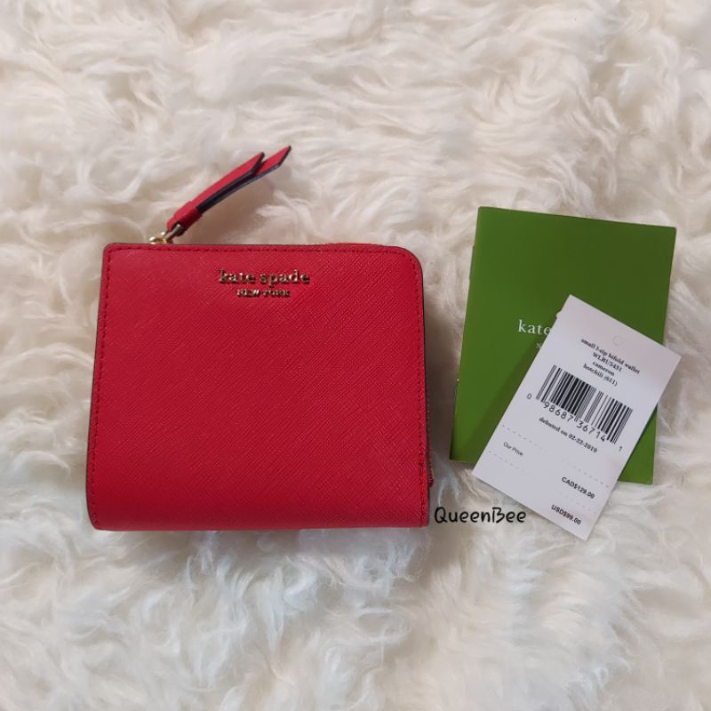 Small L-zip Bifold Wallet Cameron Hotchili Preloved