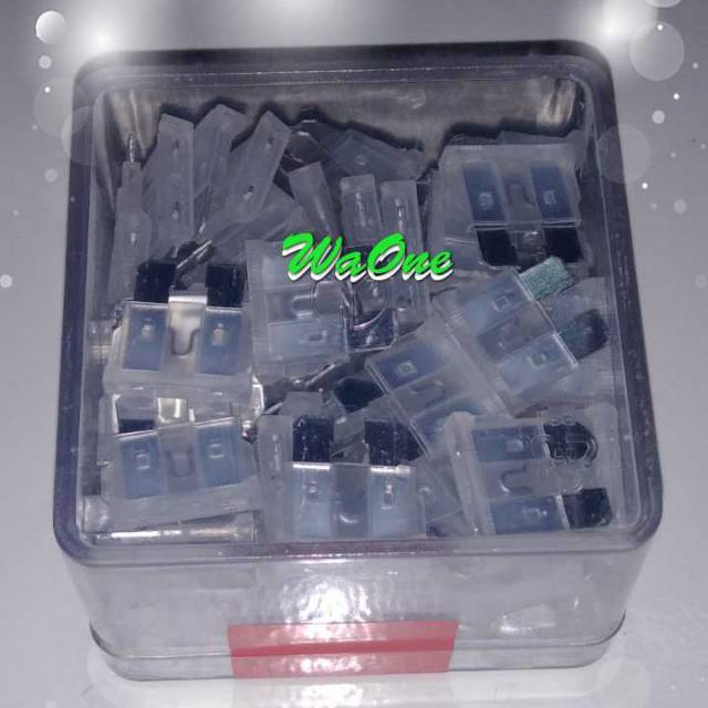 Satu Kotak Sikring Tancap DX 25A 100pcs Sekring Besar 25 A 100 biji