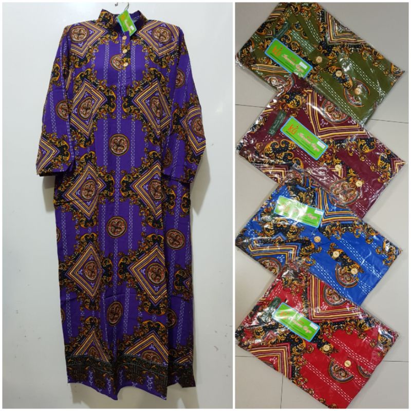 YULI - LONGDRES 21 LD 110 PB 125 CM BATIK KENCANA UNGU(KU) LEBEL HIJAU(KUI)