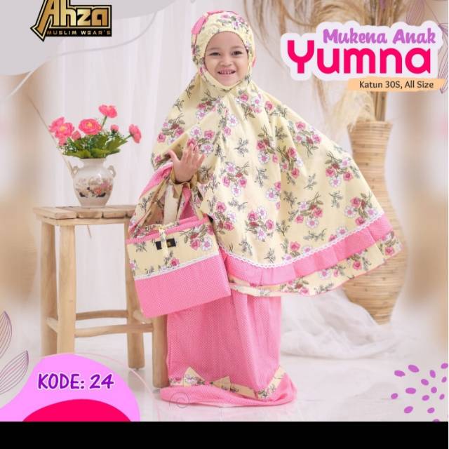 Mukena anak Yumna original by Ahza