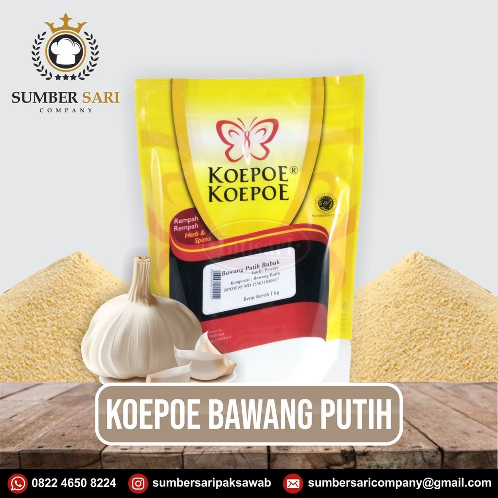 

Koepoe - Bawang putih bubuk 1 kg