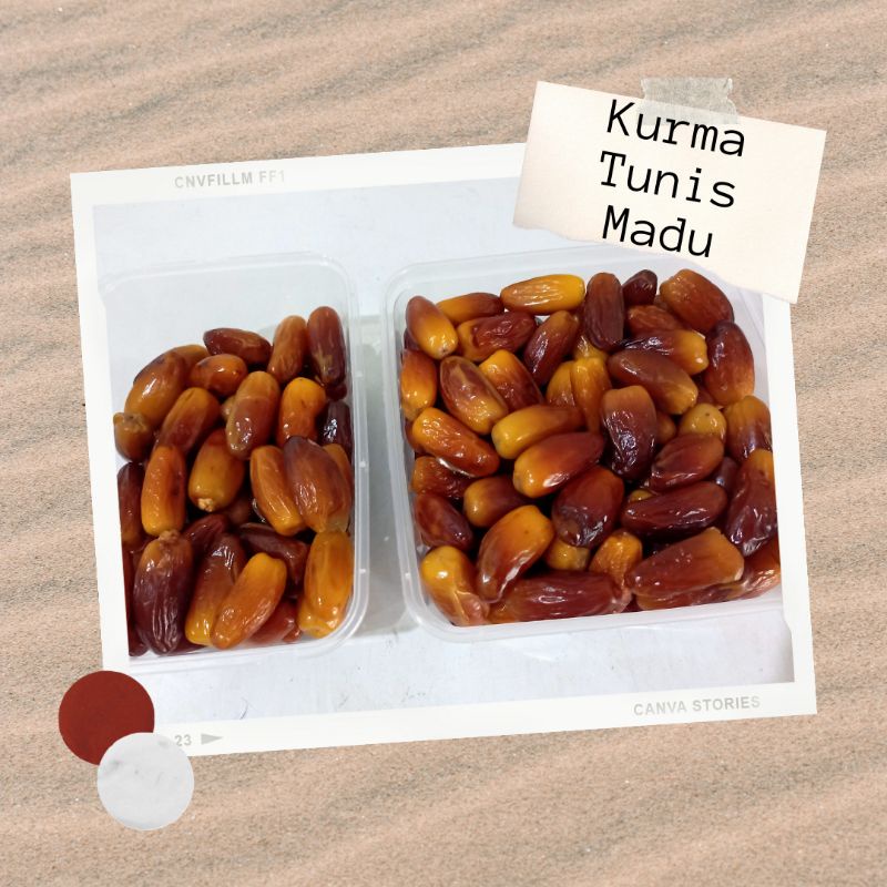 

Kurma Tunis Madu 1Kg & 500Gram