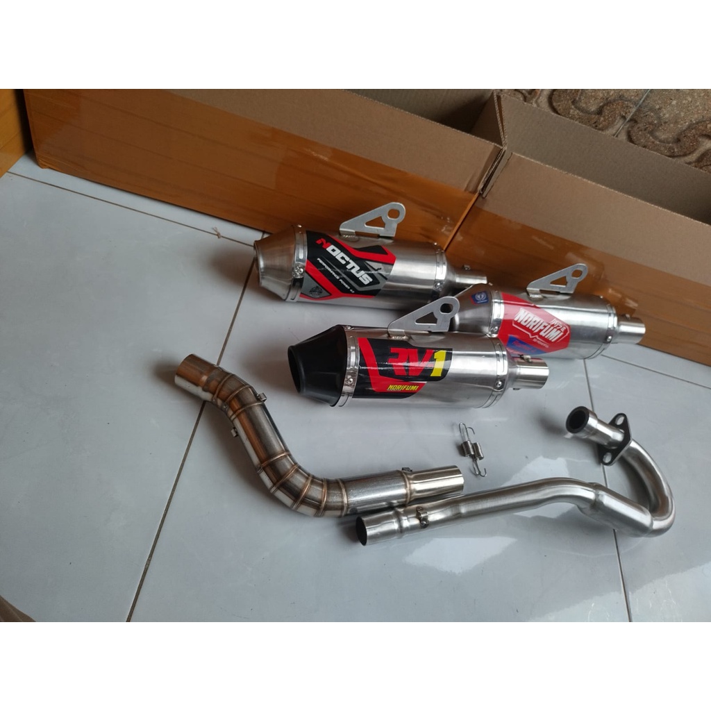 KNALPOT RACING KLX150 DTRACKER WR155 CRF150 KLX150BF KLX150L DLL SUARA BASS ADEM