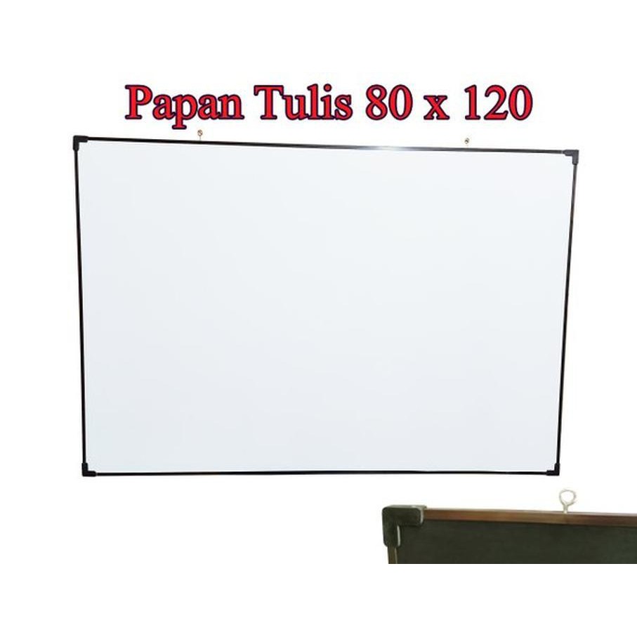

Papan Tulis 80 x 120 Whiteboard Non Magnet