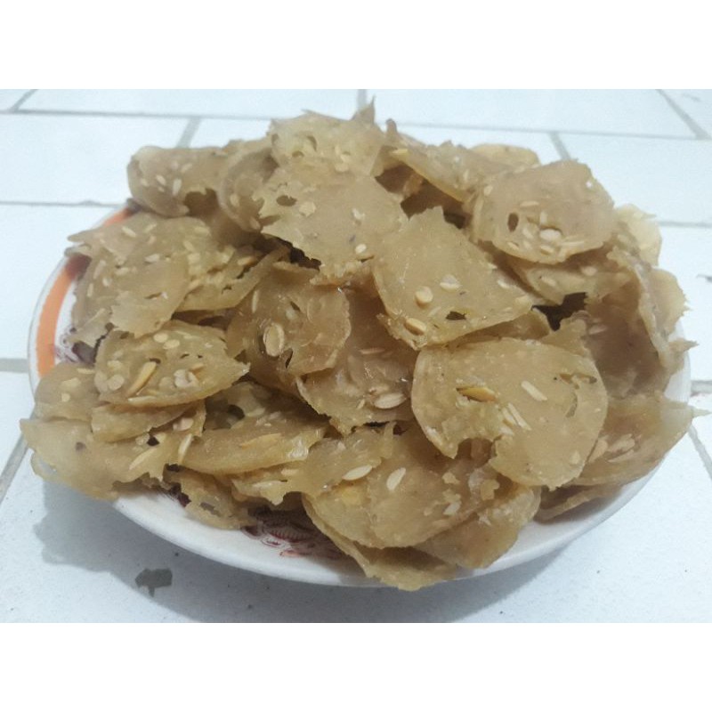 

Kerupuk Tempe Bulat Mentah Home Made 1/4 Kg Murah Meriah