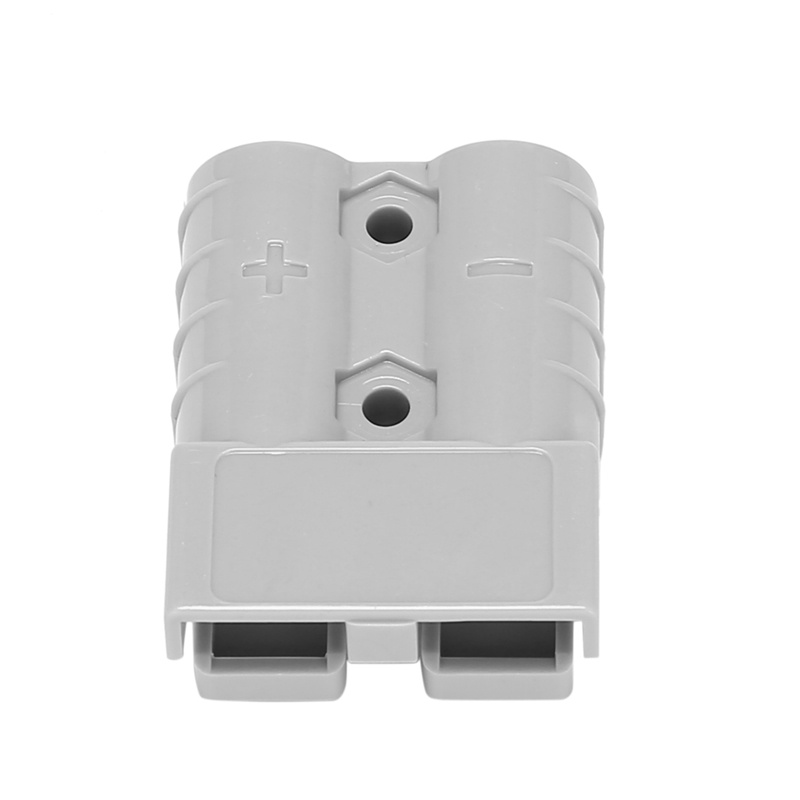 For Anderson Style Plug Connectors 50A 600V 6-12AWG AC/DC Power Tool for 6AWG Plated Solid Terminals Plugs Gray