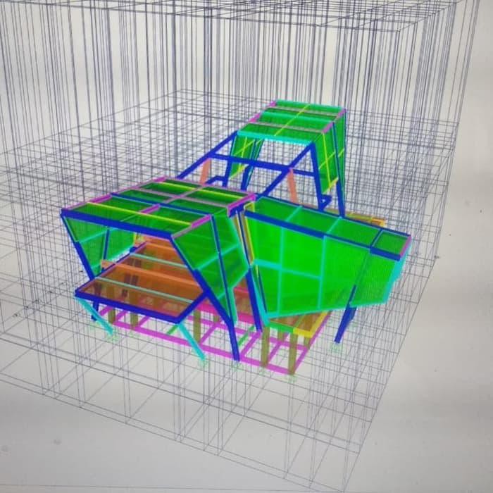 Ilmiah Perhitungan Struktur Konstruksi Kolam Renang Shopee Indonesia