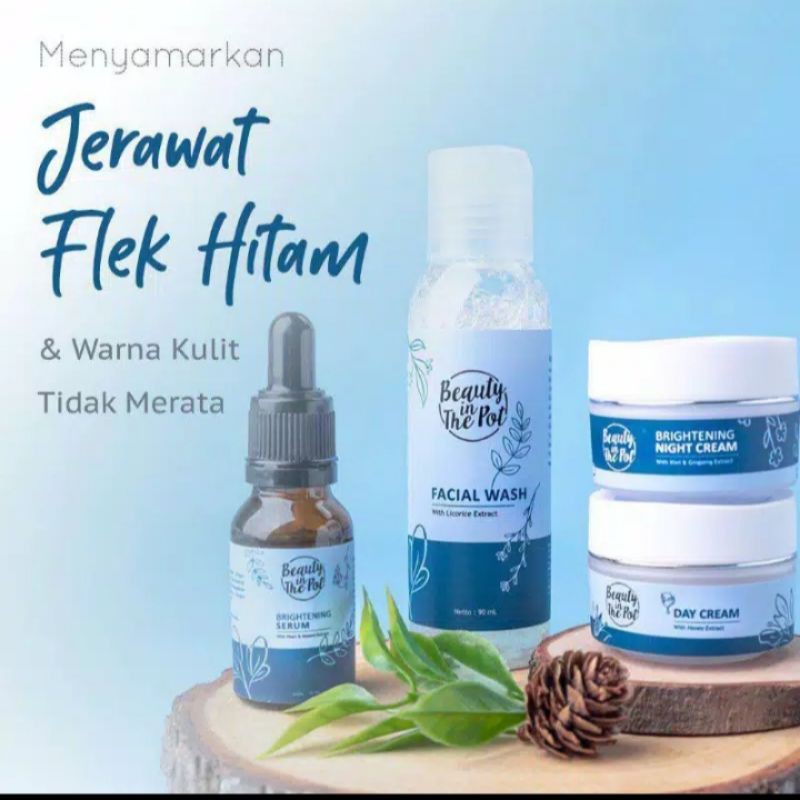 BEAUTY IN THE POT [1 PAKET] - SKIN CARE GLOWING & PENCERAH BPOM FREE GIFT