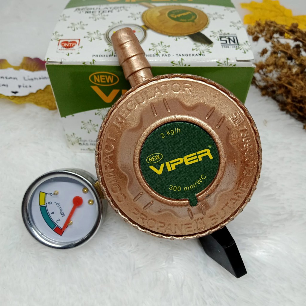 Regulator Kompor Gas Viper / Kepala Regulator Meter