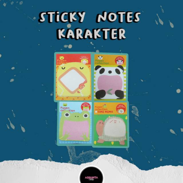 

[AS] STICKY NOTE ZOO CHARACTER / STICKY NOTE HEWAN