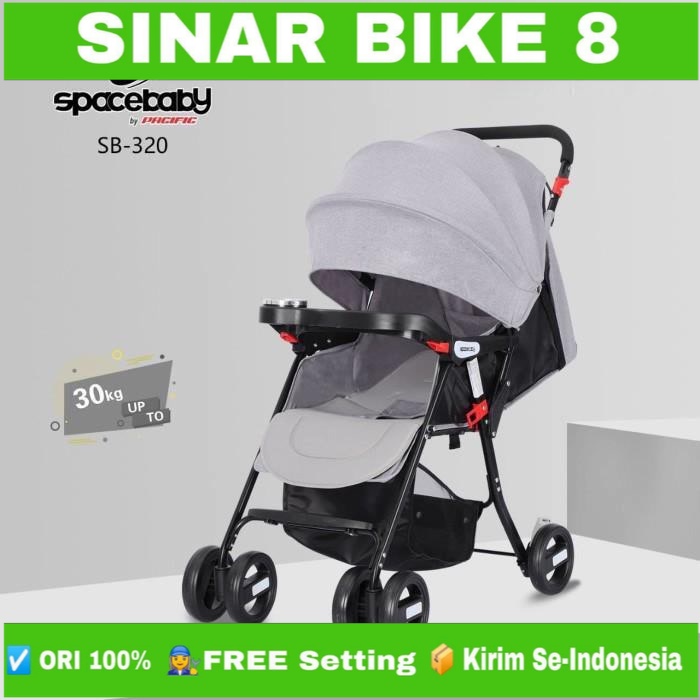 Baby Stoller Kereta Dorong Bayi SPACEBABY SB-320