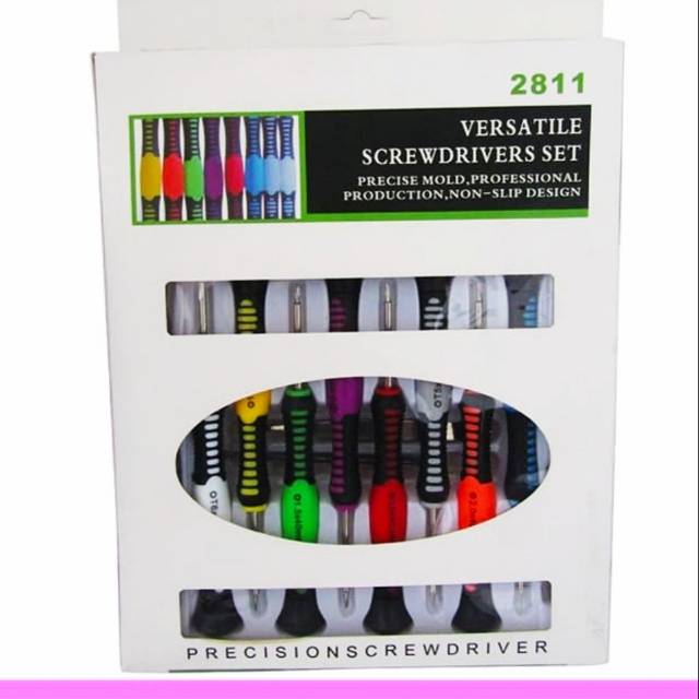 Paling Murah Obeng Set Fatick Dk-2811 Mini Screwdriver 16 In 1 Tang Set Dk 2811 B6d7jRLhVKOXJK