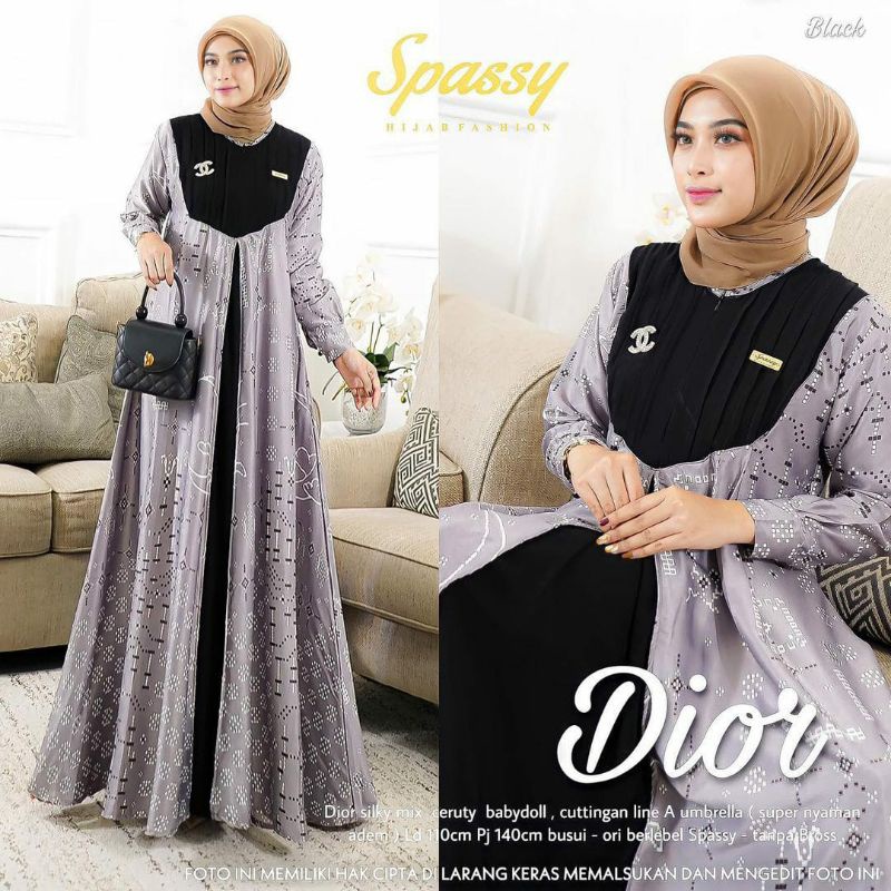 Setelan Dior Gamis