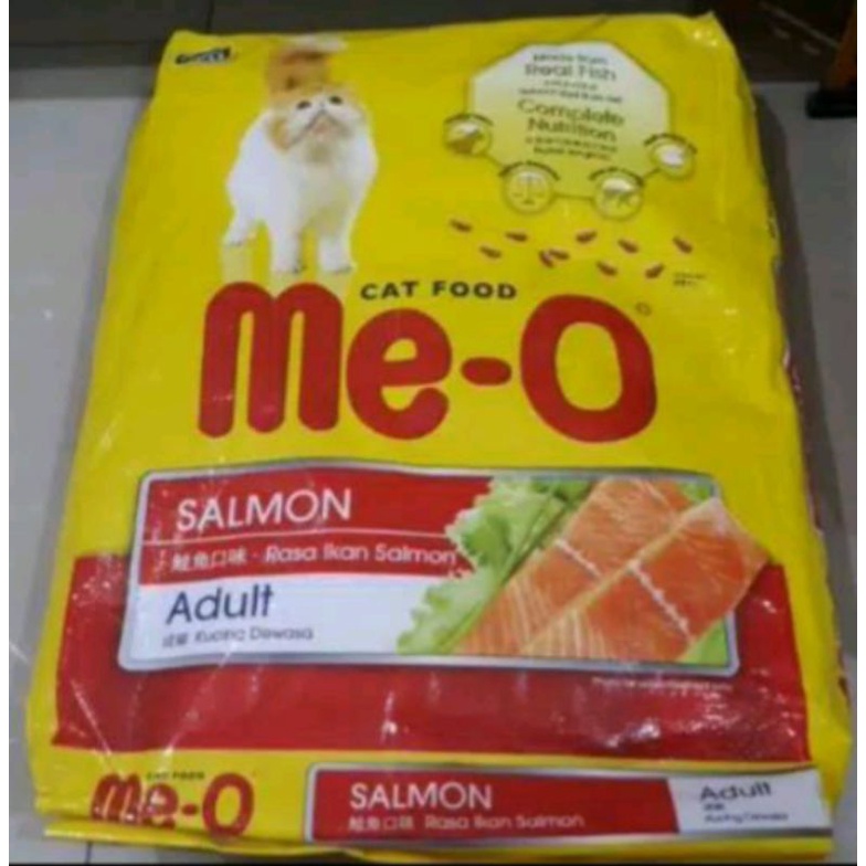 Jual Me O Salmon Repack Makanan Kucing Kemasan Kg Pakai Plastik Bening