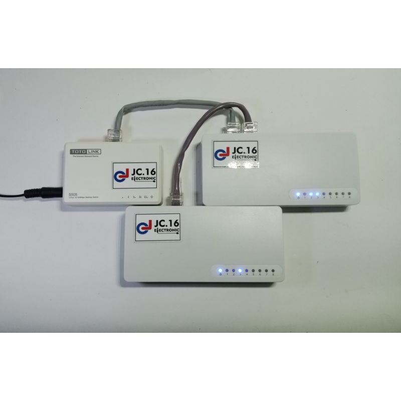 Switch Hub 8 Port modif POE bukan TOTOLINK S808 / S505