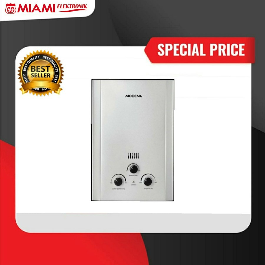 Water Heater Natural Gas Modena GI6NV / Modena GI6NV Gas Alam