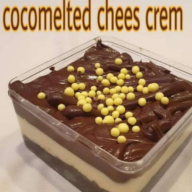 

Chocomelted cheese cream