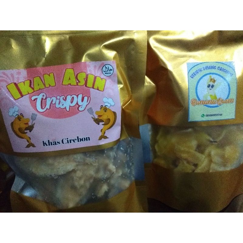 

Keripik Ikan Asin Crispy Renyah asli Cerbon