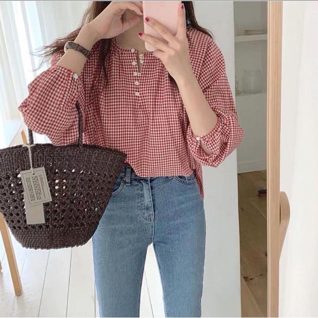 ALDILA BLOUSE-BLOUSE KOREA-BLOUSE WANITA-ATASAN WANITA-KOREAN TOP-ATASAN KOREA-KOREA STYLE